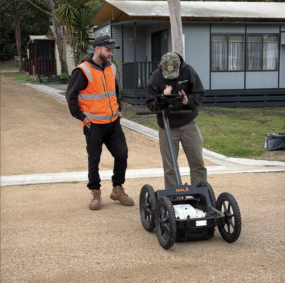 MAC Locating at a home in Gippsland
