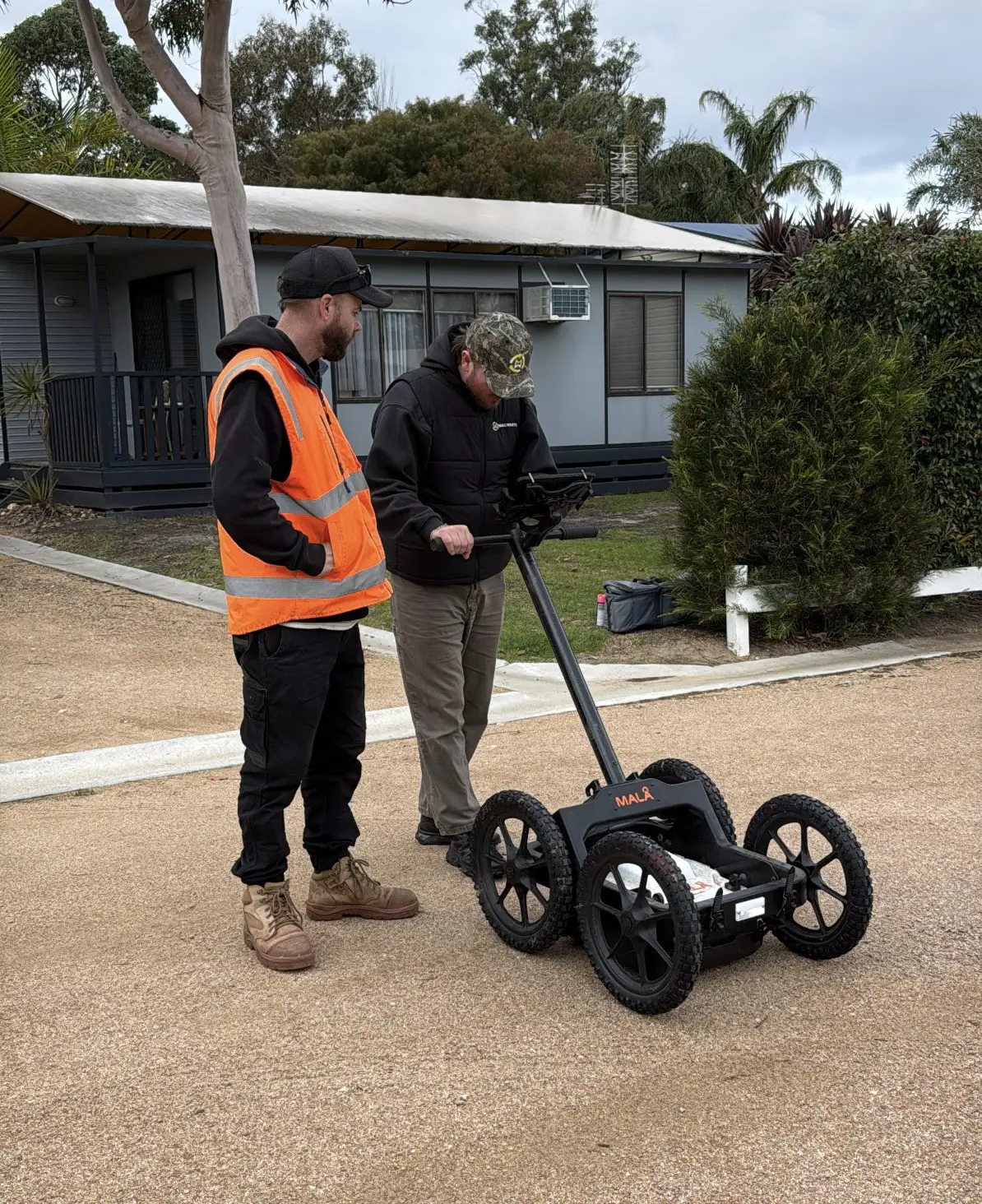MAC Locating at a home in Gippsland